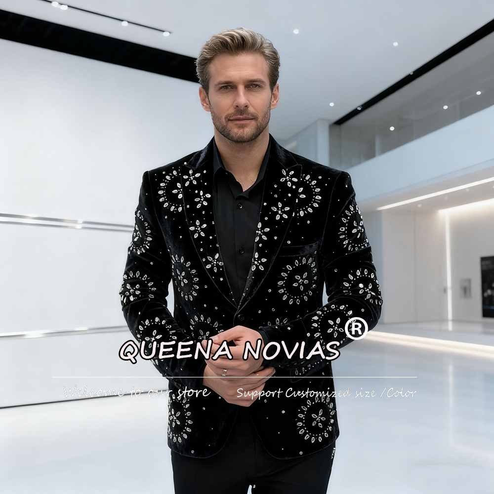 Men'S Formal Dinner Wear - Costumes de luxe en pierres de