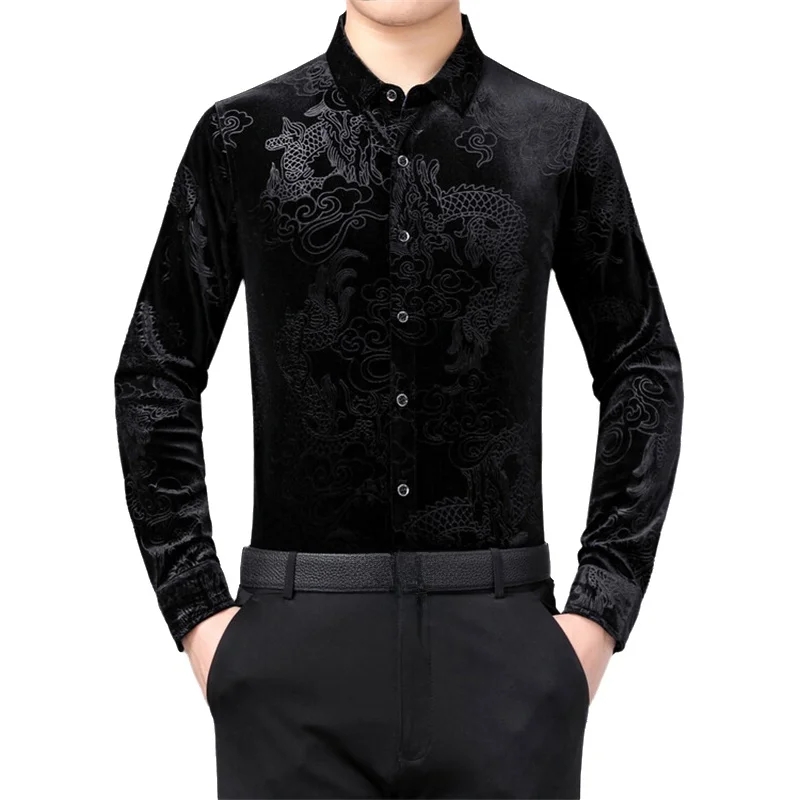 Men Formal Party Wear Dress - Chemise à manches longues pour homme,
