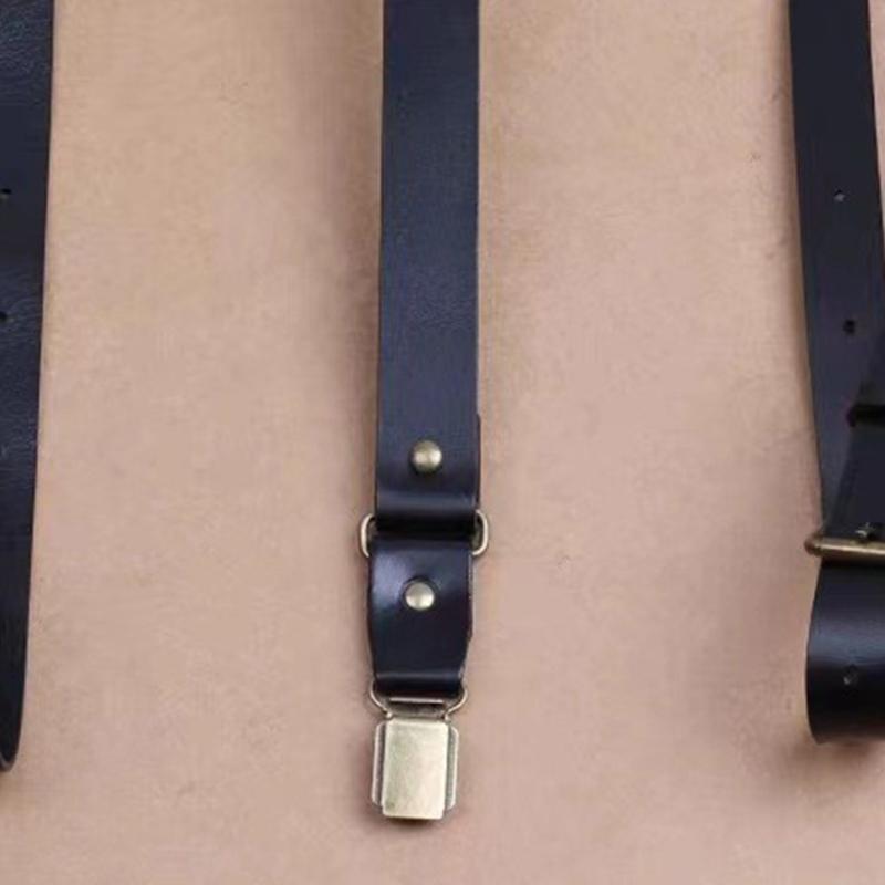 Men'S Formal Wear With Suspenders - Bretelles réglables en PU 39BD, avec