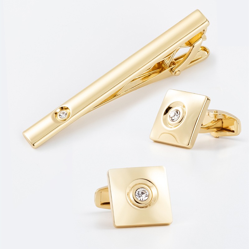 Cufflinks Silver Set - Ensemble de boutons de manchette et