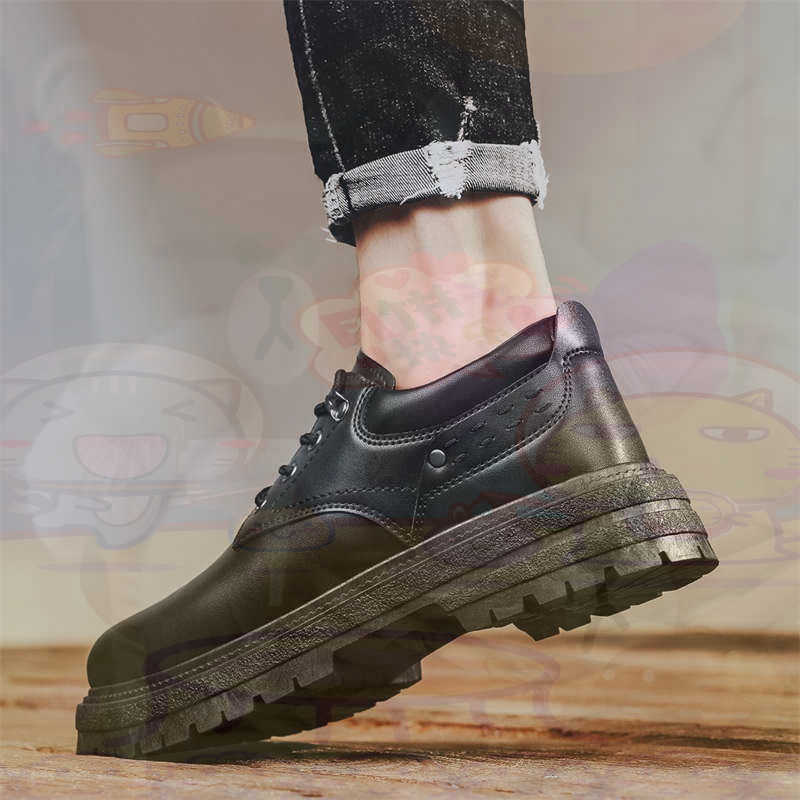 Men'S Formal Wear Slippers - Baskets de Tennis en cuir naturel
