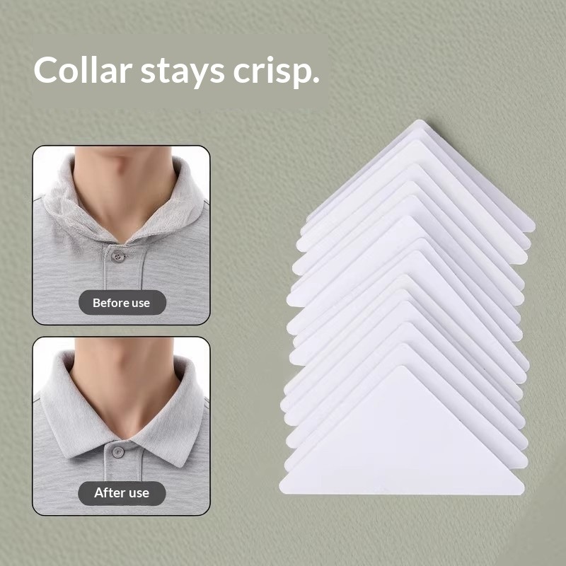 Men'S Formal Attire - Support de col triangulaire anti-roulement pour