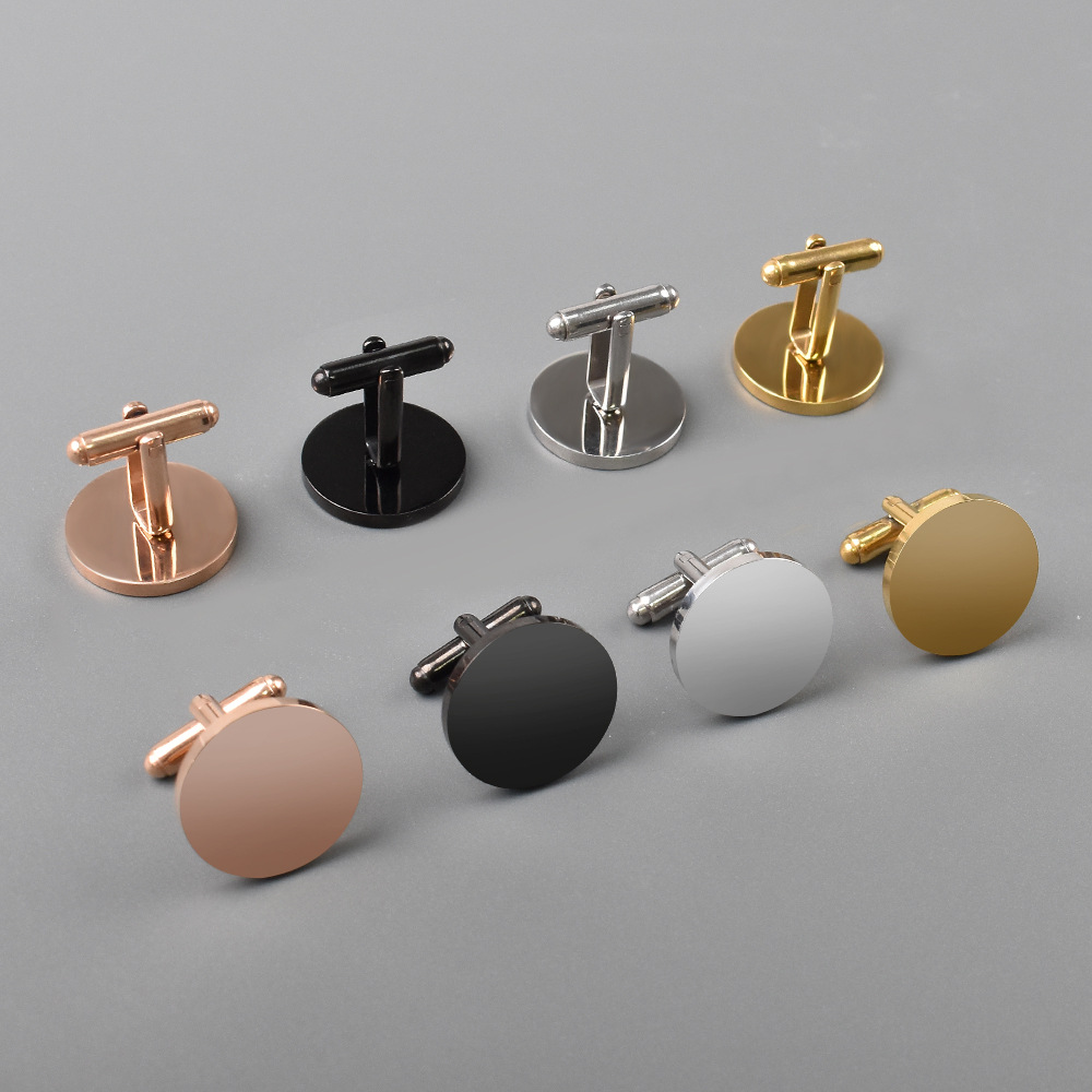 Cufflinks Silver Set - Lot de 2 boutons de manchette