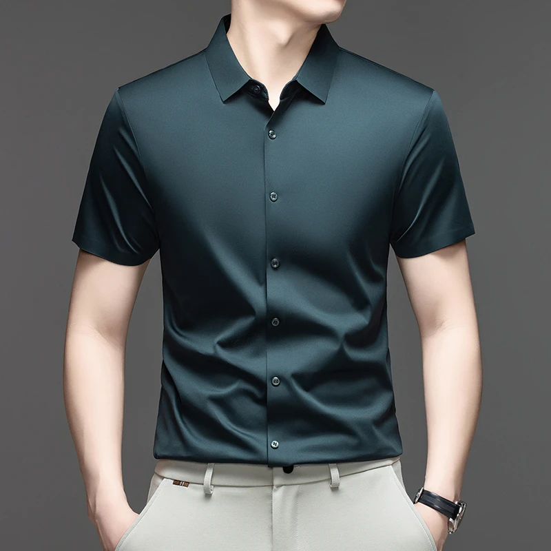Mens Formal Look - Chemise décontractée formelle pour homme à