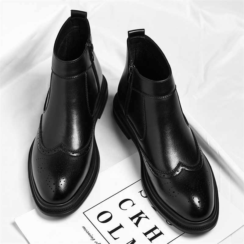 Bottes hautes d'affaires à sem - Men Formal Wear With Boots avis et prix