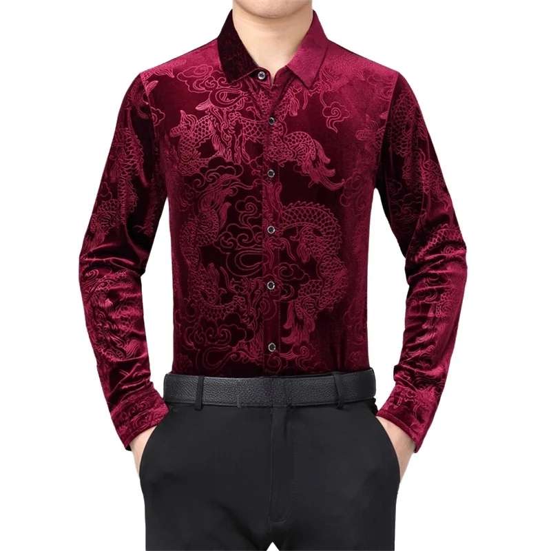 Chemise à manches longues pour - Men Formal Party Wear Dress avis et prix