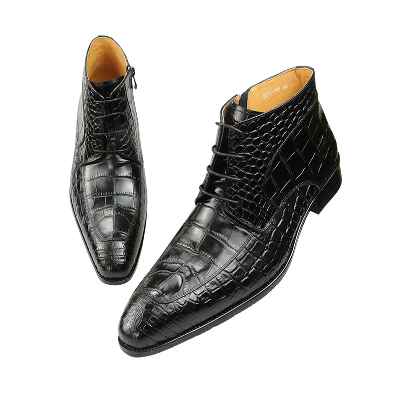 Bottes classiques en cuir de v - Men Formal Wear With Boots avis et prix