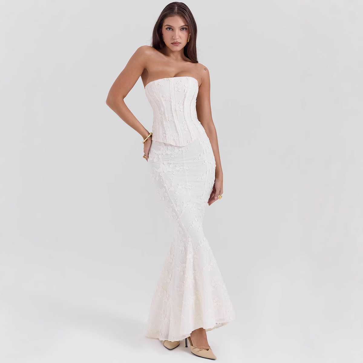 Fangokv Robe longue sexy sans  - Men Formal Party Wear Dress avis et prix