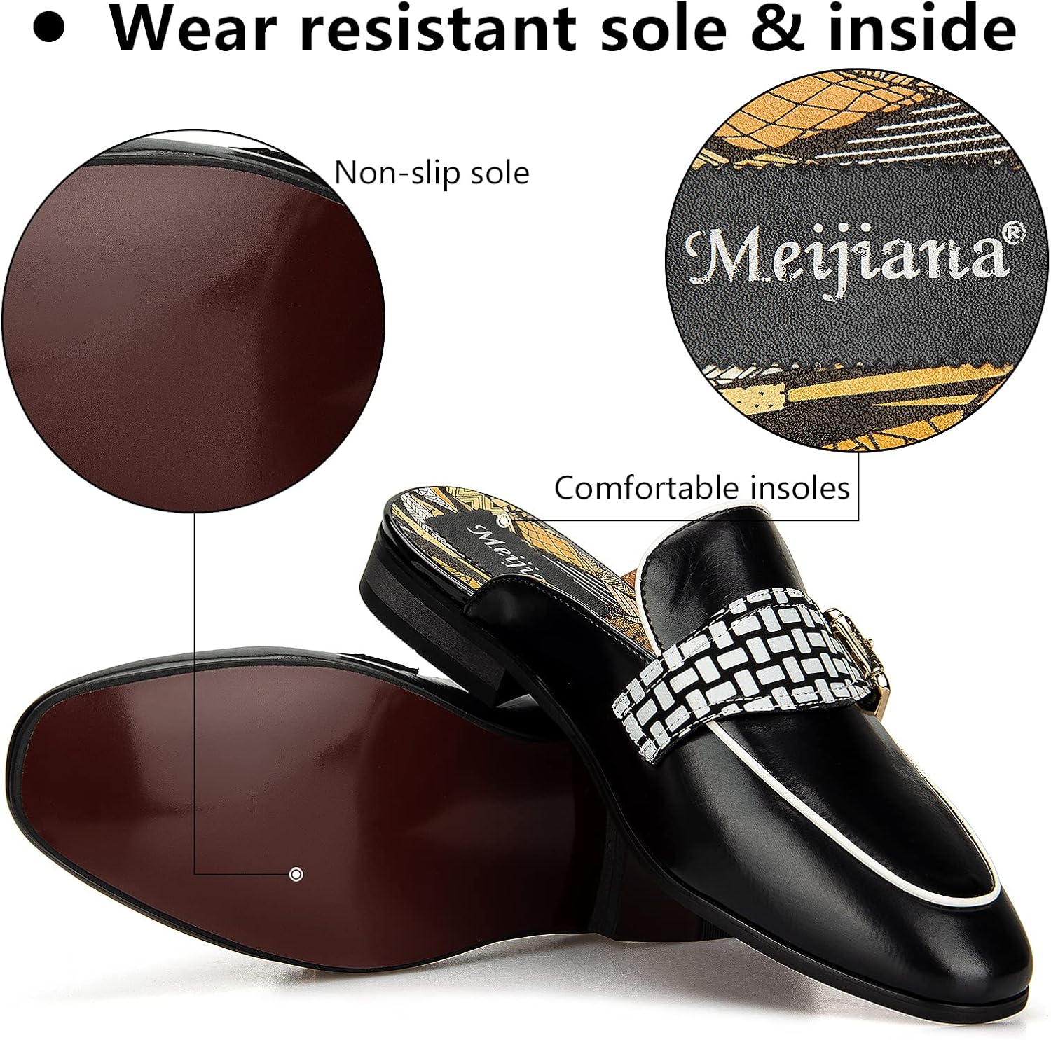 Meijiana Pantoufles pour homme - Men'S Formal Wear Slippers avis et prix