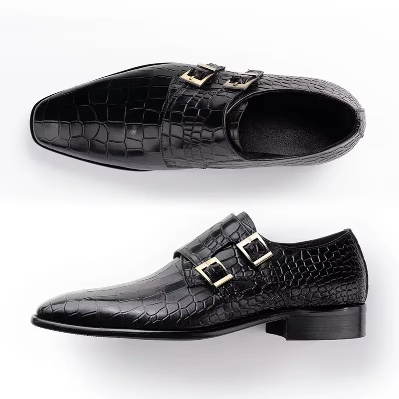 Mocassins habillés en cuir vér - Men Formal Party Wear Dress avis et prix