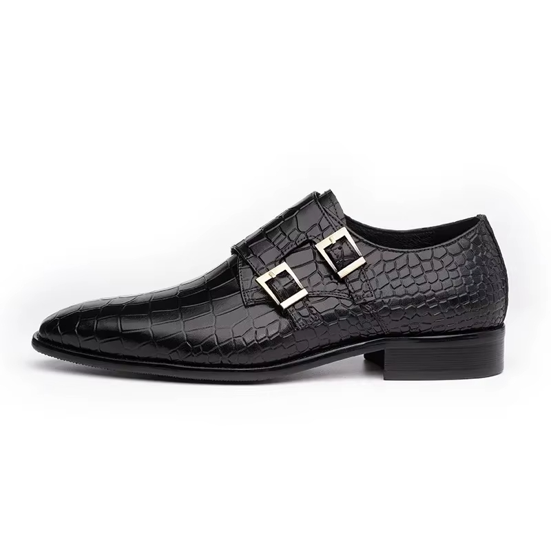 Mocassins habillés en cuir vér - Men Formal Party Wear Dress avis et prix