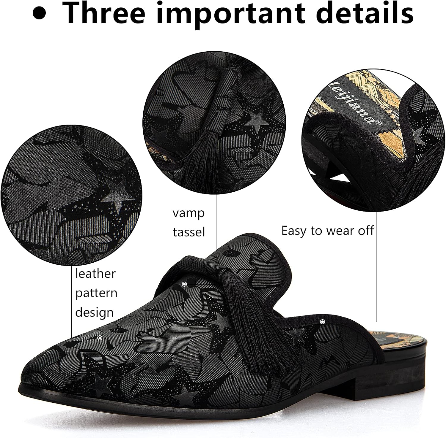 Pantoufles pour hommes mocassi - Men'S Formal Wear Slippers avis et prix