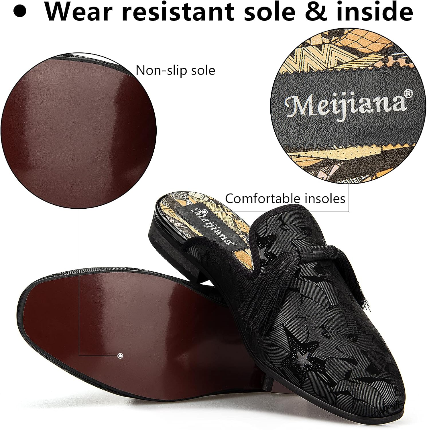 Pantoufles pour hommes mocassi - Men'S Formal Wear Slippers avis et prix
