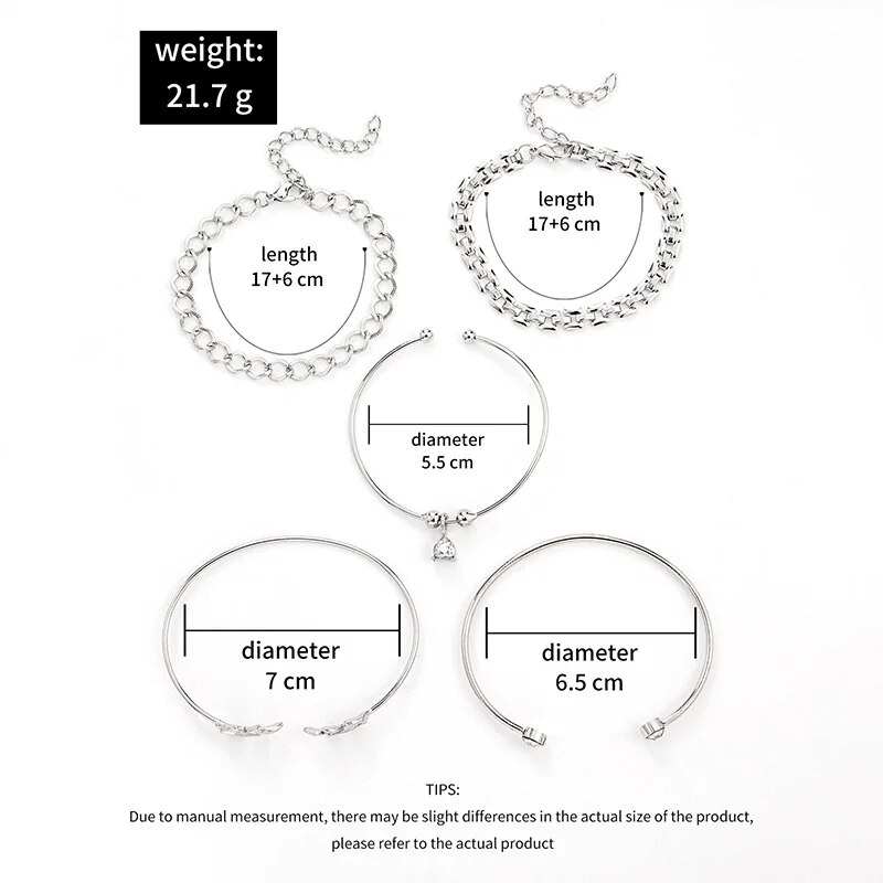 Ensemble de bracelets de feuil - Cufflinks Silver Set avis et prix
