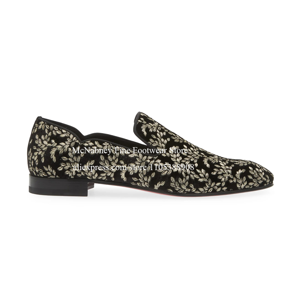 Mocassins noirs en velours de  - Men Formal Party Wear Dress avis et prix