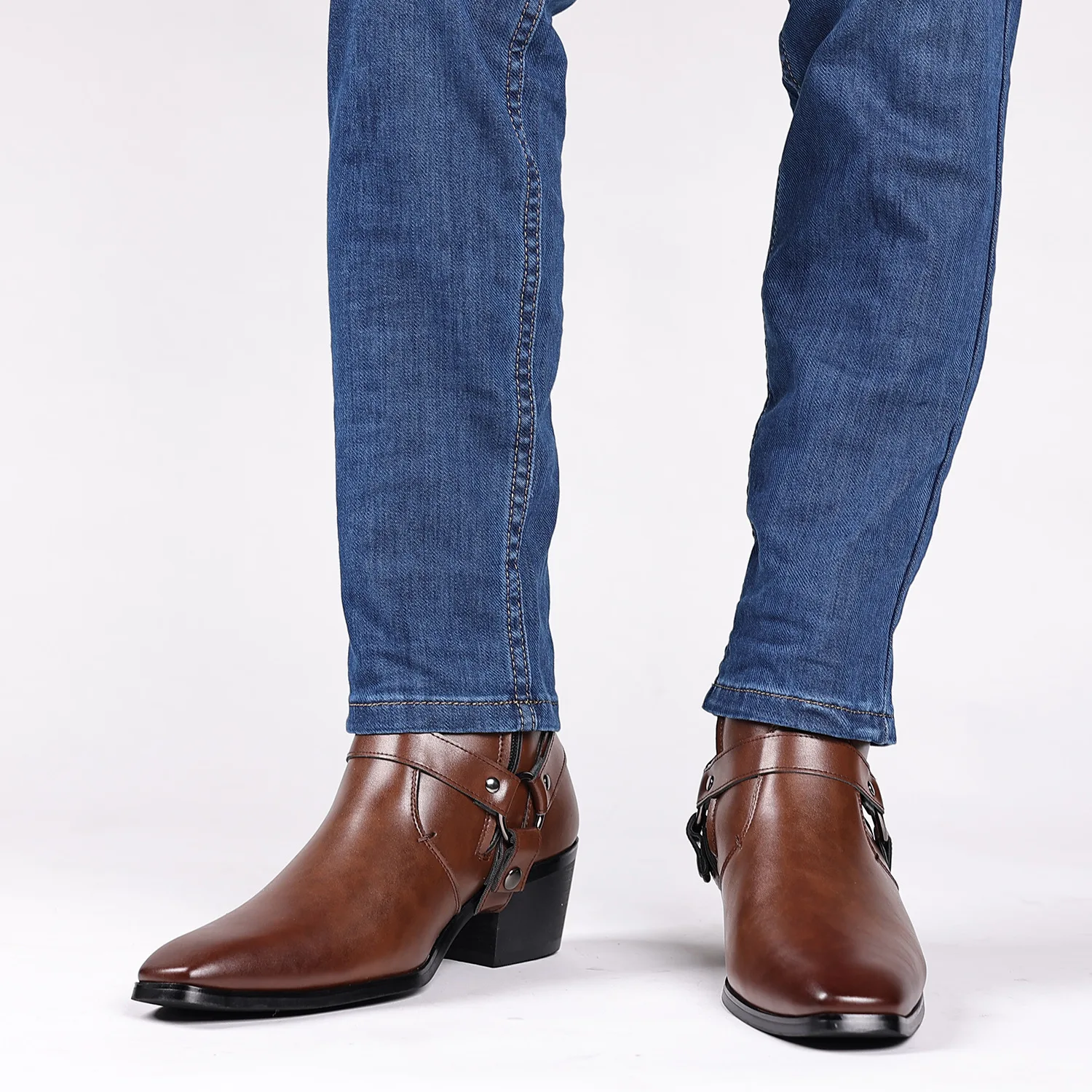 Bottes de chevalier de Cowboy  - Men Formal Wear With Boots avis et prix