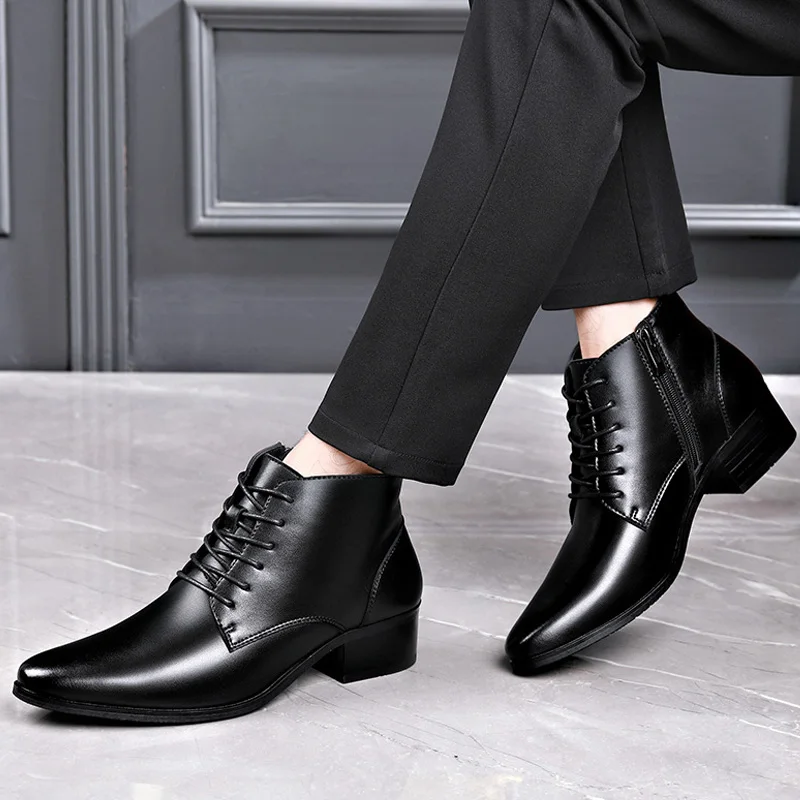 Hommes décontracté bureau d'af - Men Formal Wear With Boots avis et prix