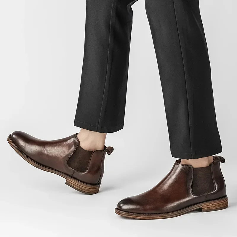 Hommes d'affaires mode robe bo - Men Formal Wear With Boots avis et prix
