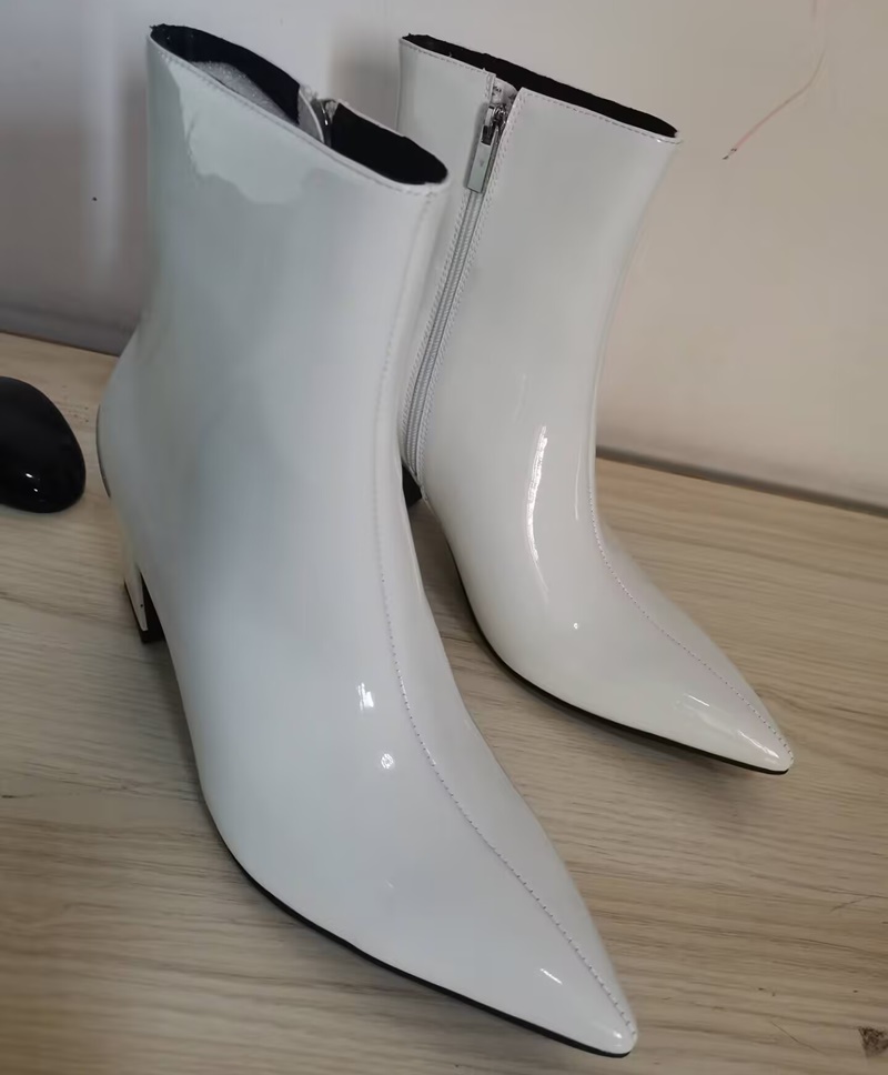 Nouvelles bottes blanches tend - Men Formal Wear With Boots avis et prix