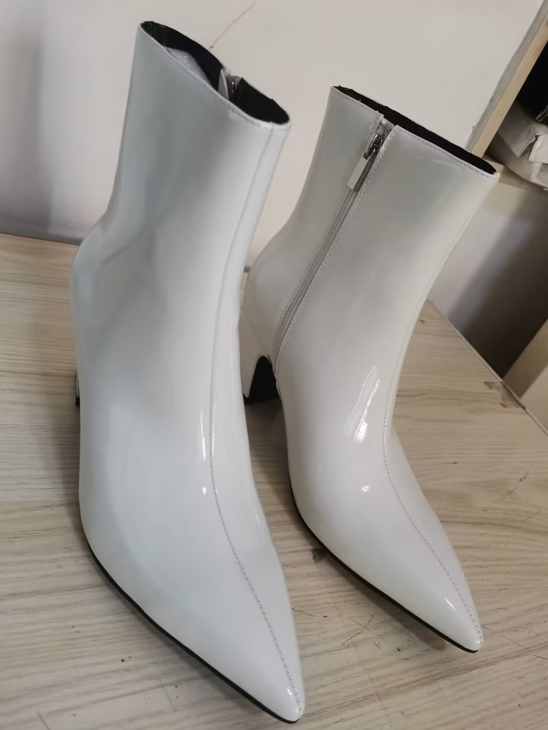 Nouvelles bottes blanches tend - Men Formal Wear With Boots avis et prix