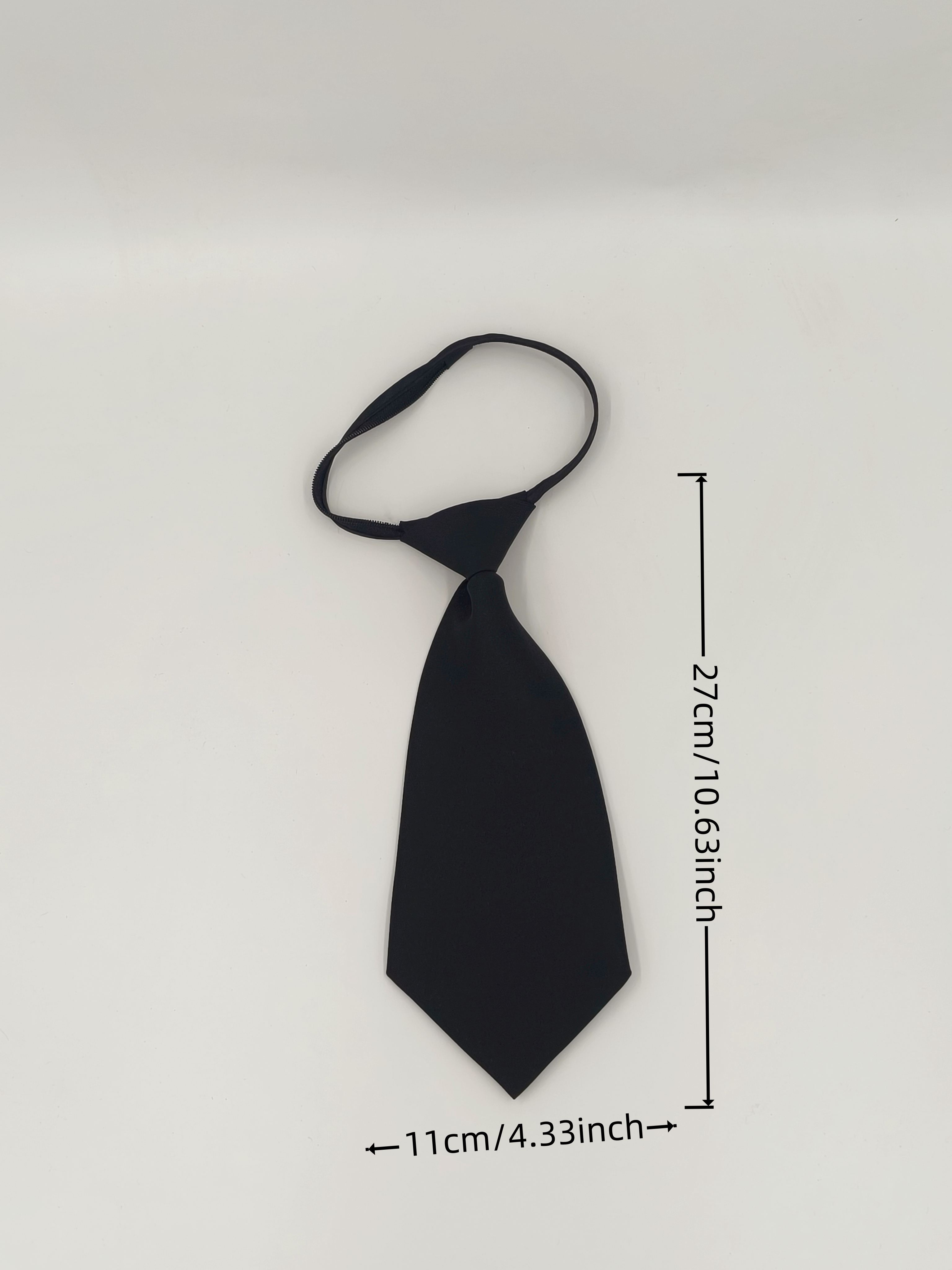 Cravate noire sans fermeture é - Men'S Formal Wear Attire avis et prix
