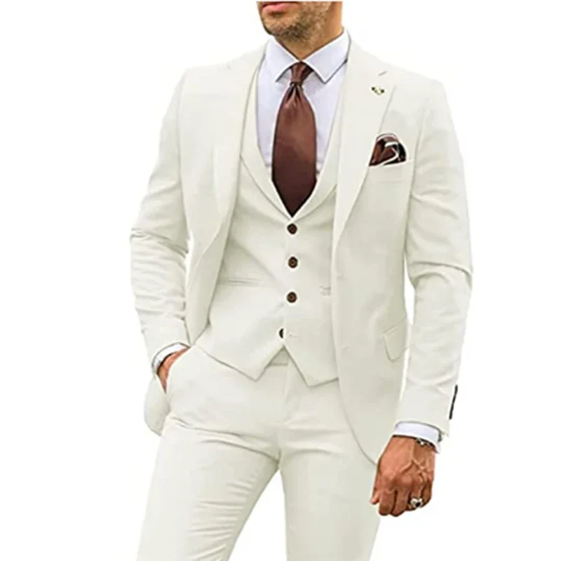 Costume 3 pièces ajusté pour h - Men Formal Party Wear Dress avis et prix