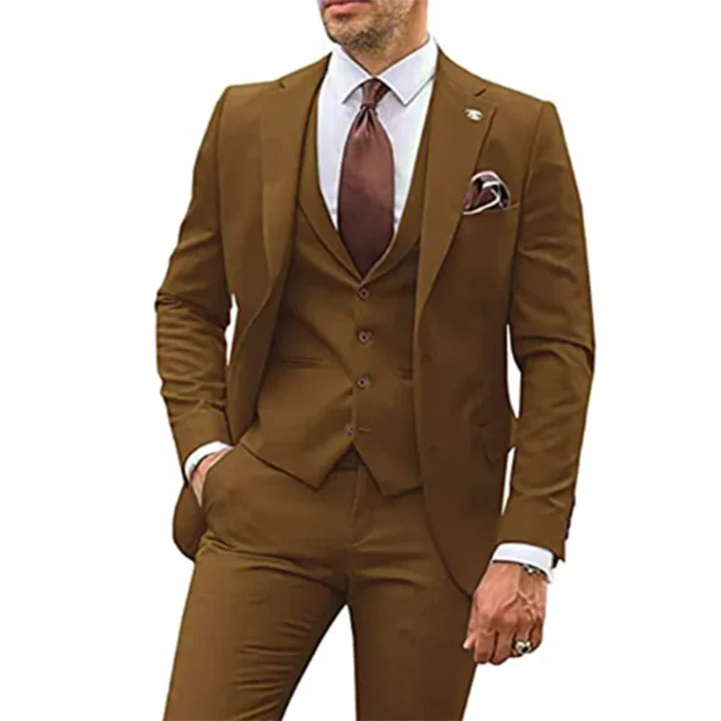 Costume 3 pièces ajusté pour h - Men Formal Party Wear Dress avis et prix
