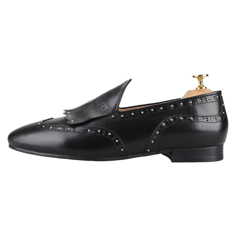 Pierguitar-Mocassins Belges en - Men'S Formal Wear Slippers avis et prix