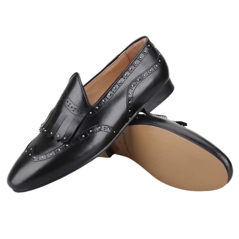 Pierguitar-Mocassins Belges en - Men'S Formal Wear Slippers avis et prix