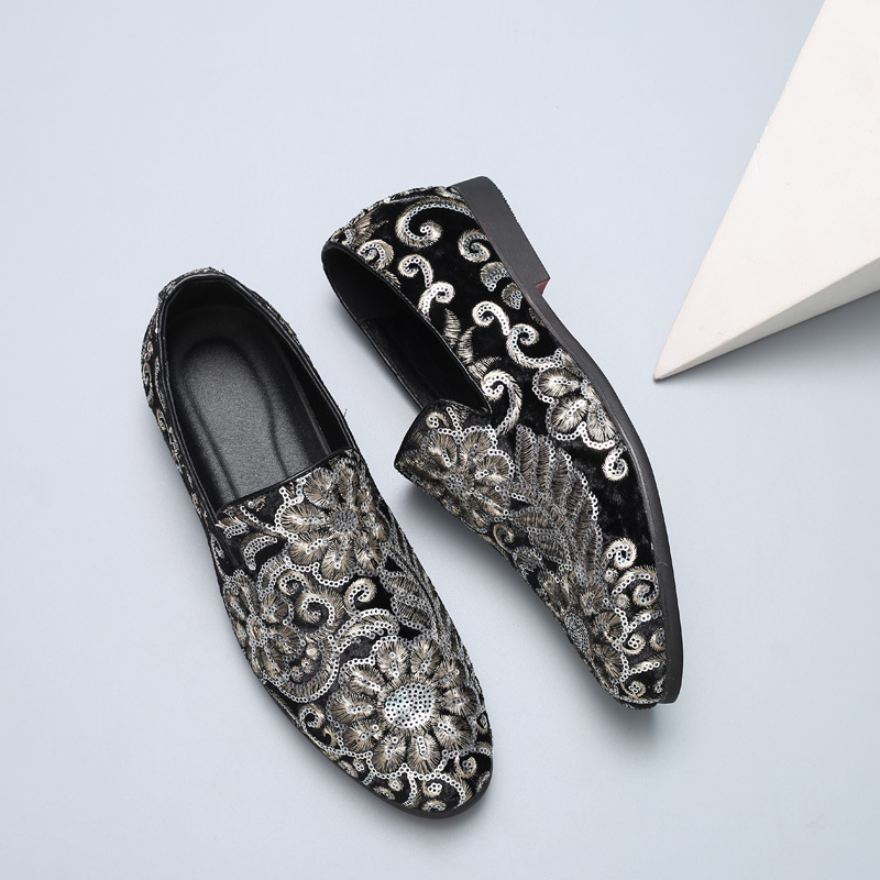 Mocassins en velours pour homm - Men'S Formal Wear Slippers avis et prix